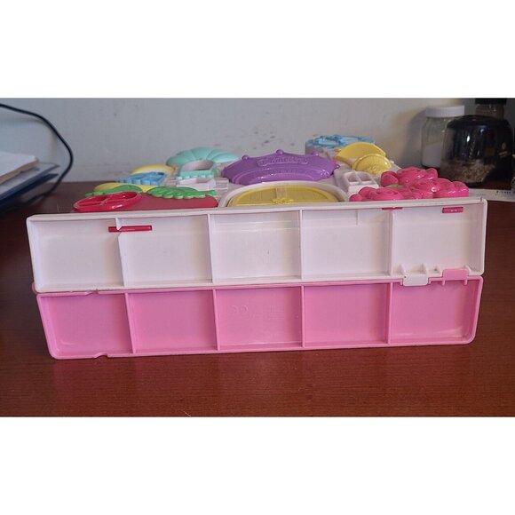 Disney Princess Little Kingdom Play N' Carry Castle 12 ½ Inch Tall Pink White - Picture 7 of 7